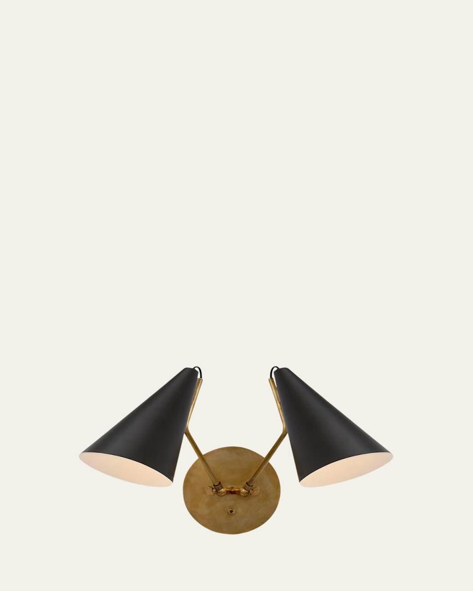 Clemente Double Sconce By AERIN